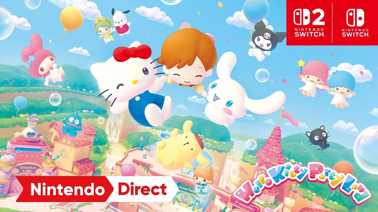 Hello Kitty Party Land – Announcement Trailer – Nintendo Switch 2