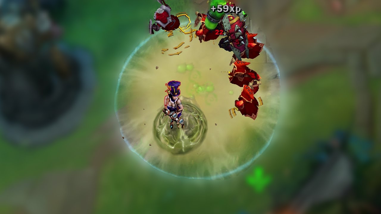 New Singed Fling and Mega Adhesive Ability Combo - League of Legends