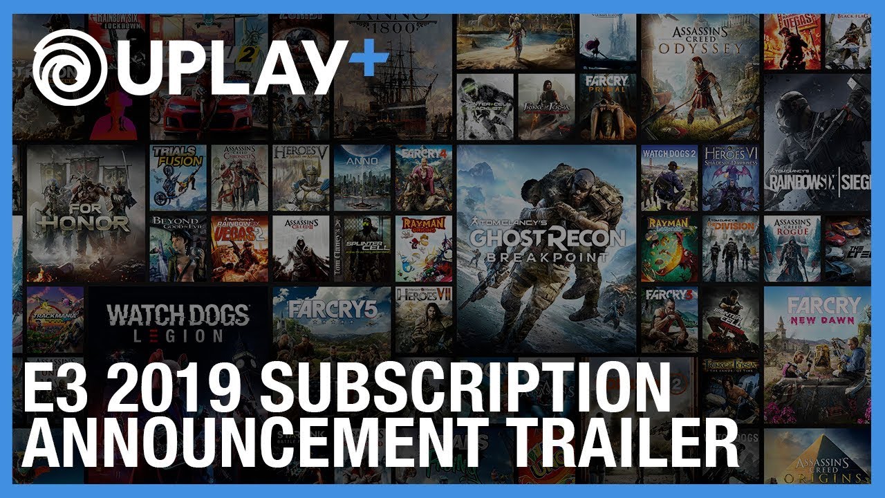 E3 2019: Uplay+ Subscription Announcement | Trailer | Ubisoft [NA]