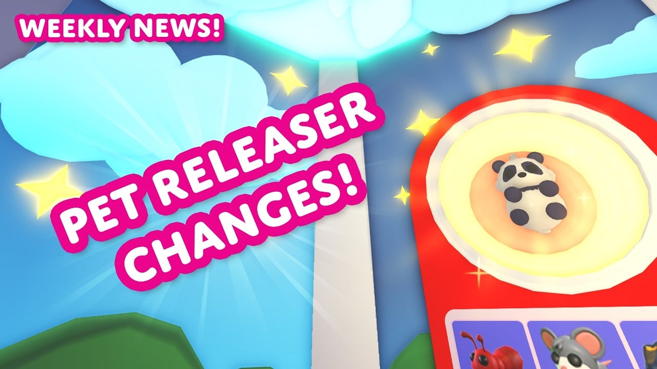 🐼 Pet Releaser Changes! 🐺 Weekly News! ✨ Adopt Me! on Roblox