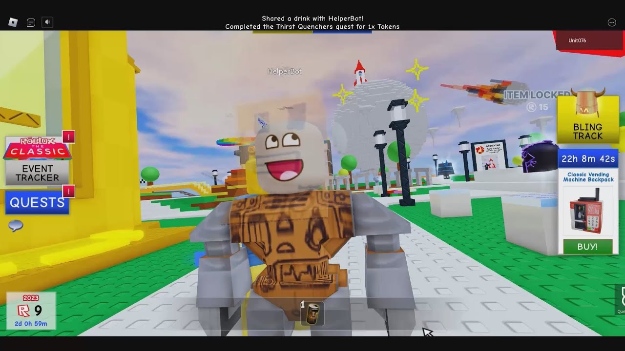 Thirst Quenchers Quest - Roblox The Classic