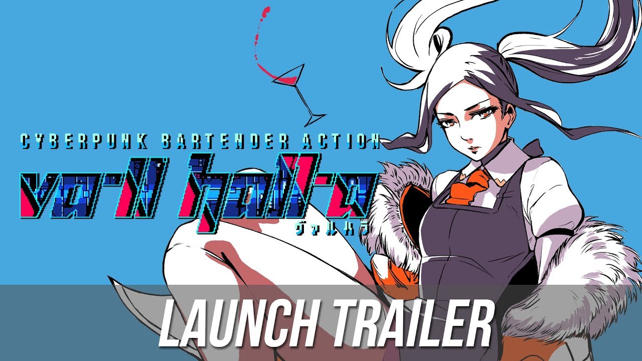 VA-11 Hall-A: Cyberpunk Bartender Action - Launch Trailer | PS4 + Switch