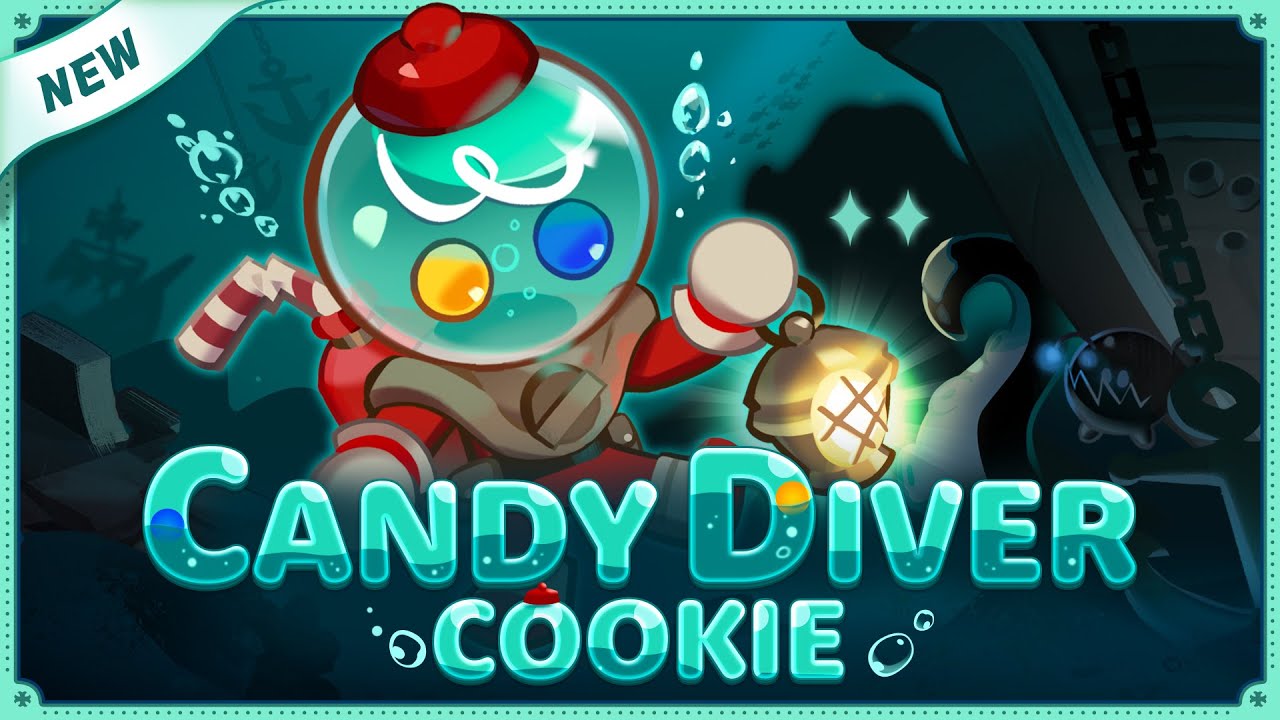 Deep-sea Explorer 🧭 Candy Diver Cookie is on their way!🤿