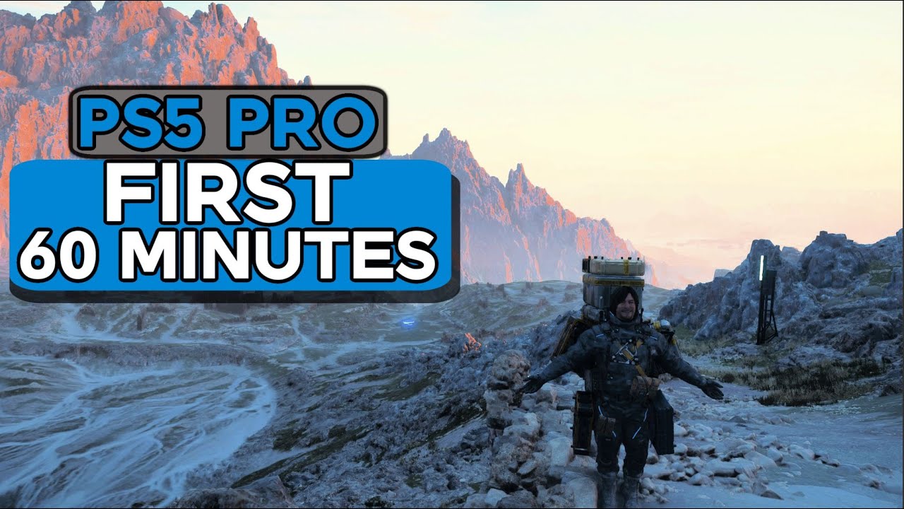 Death Stranding 2 - First 60 Minutes PS5 Pro No Commentary