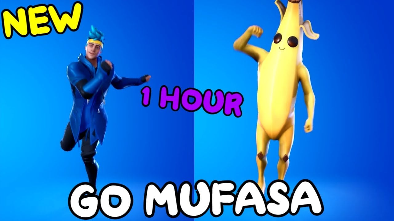 FORTNITE GO MUFASA EMOTE (1 HOUR)