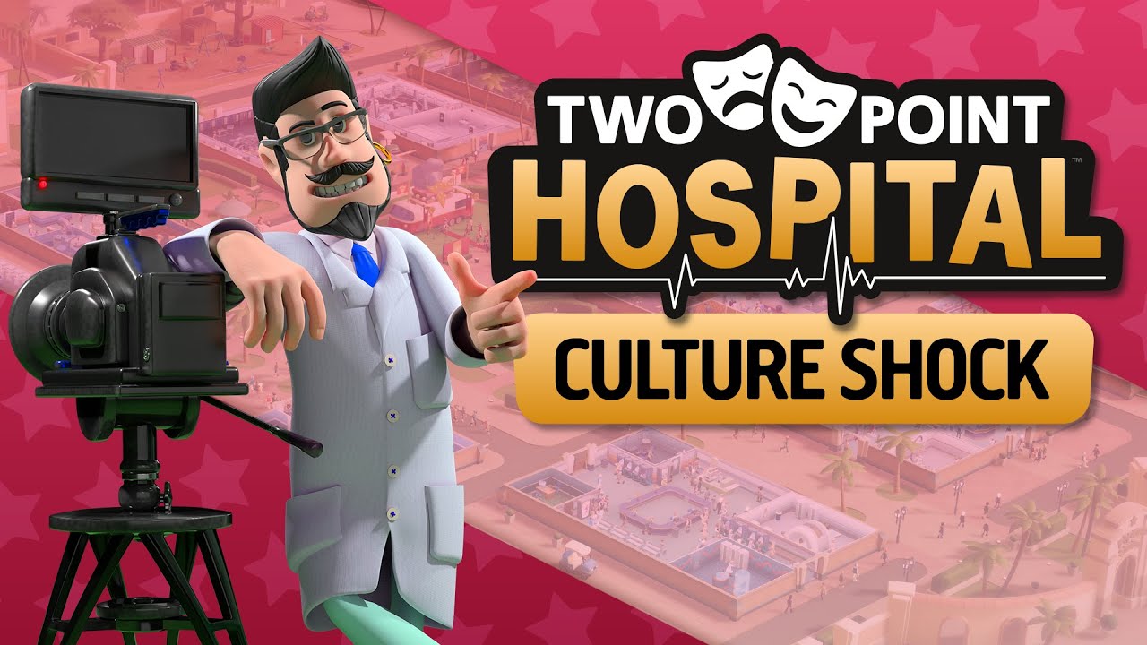 Two Point Hospital: Culture Shock | Announce Trailer