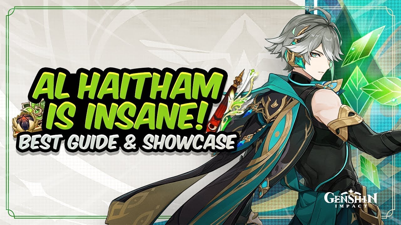 COMPLETE ALHAITHAM GUIDE! Best Alhaitham Build - Artifacts, Weapons & Showcase | Genshin Impact