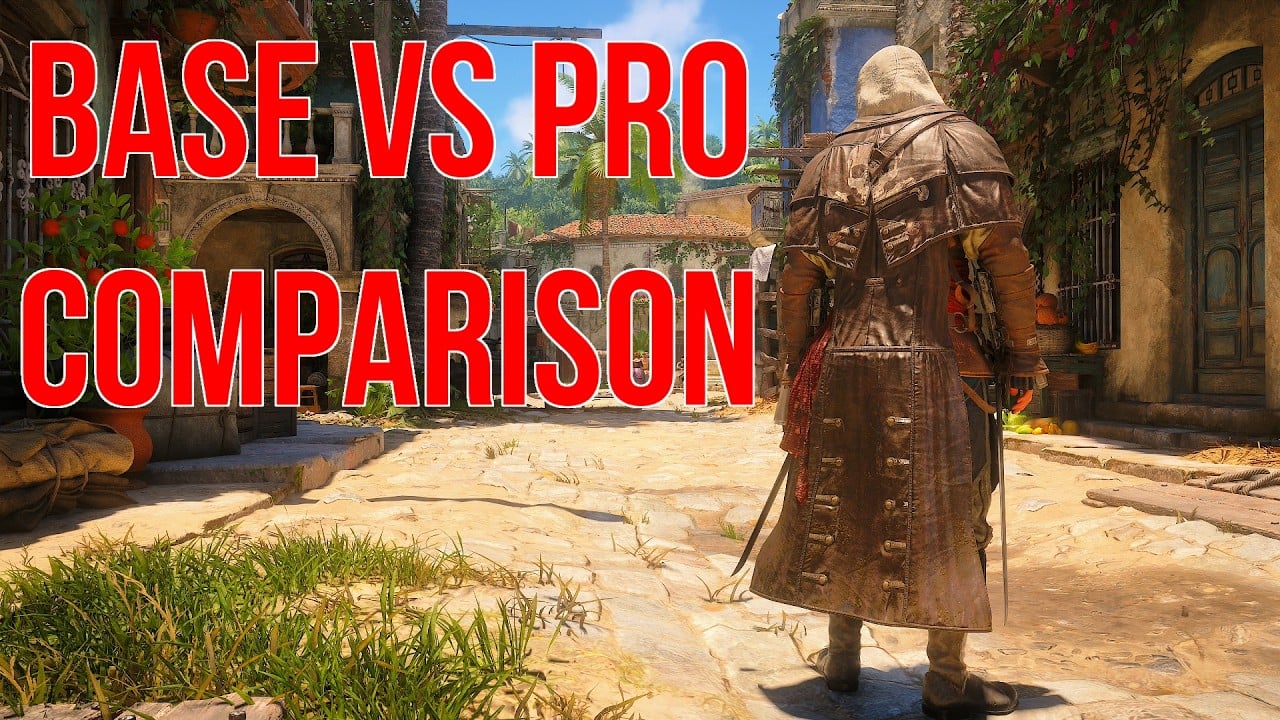 AC: Black Flag Resynced PS5 vs PS5 Pro Comparison