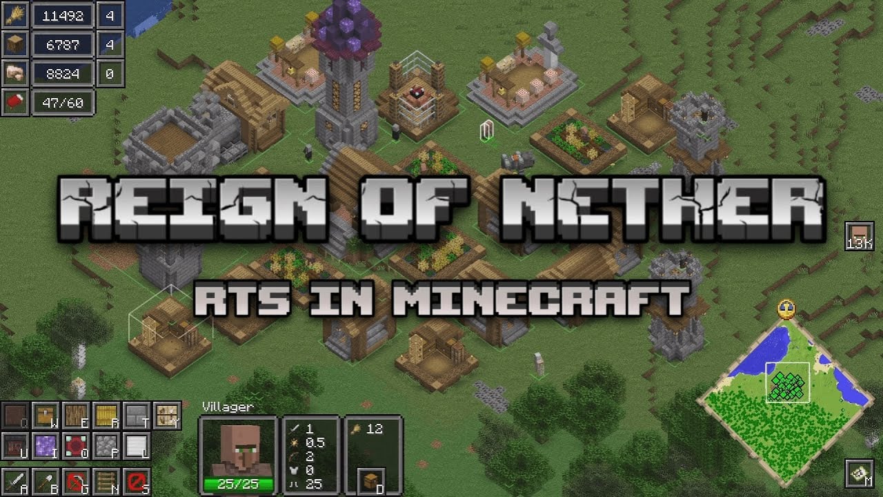 Reign of Nether: RTS in Minecraft - Release Trailer