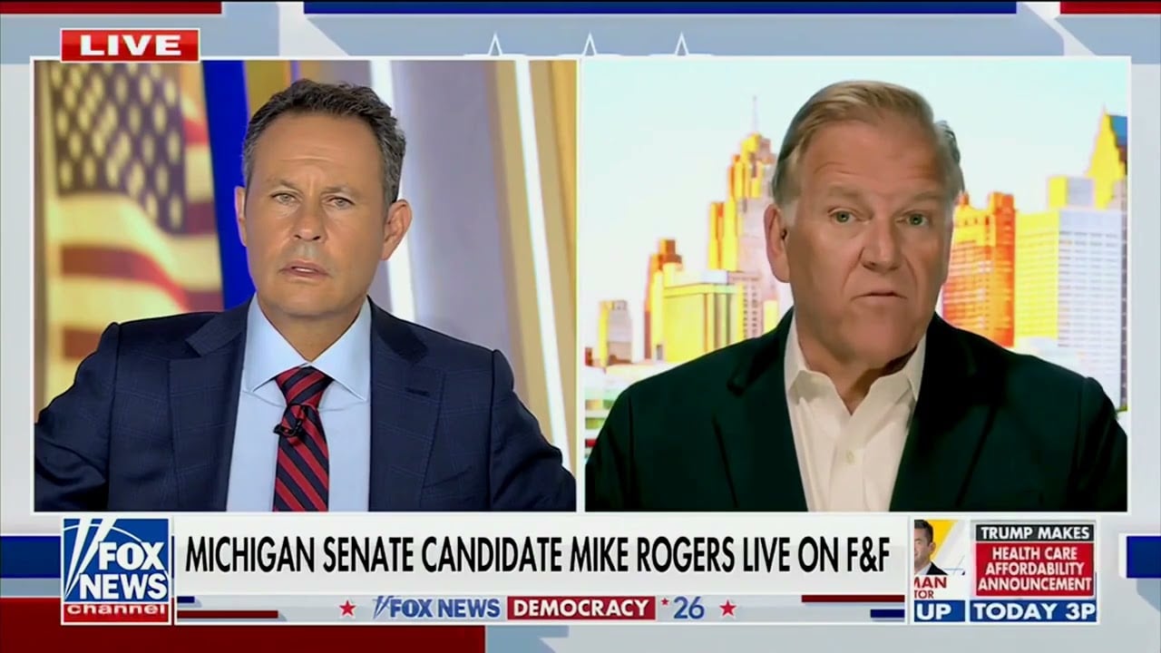 Mike Rogers Defends Trump's Trade War With Canada [Fox News: Fox & Friends, 8/31/26]