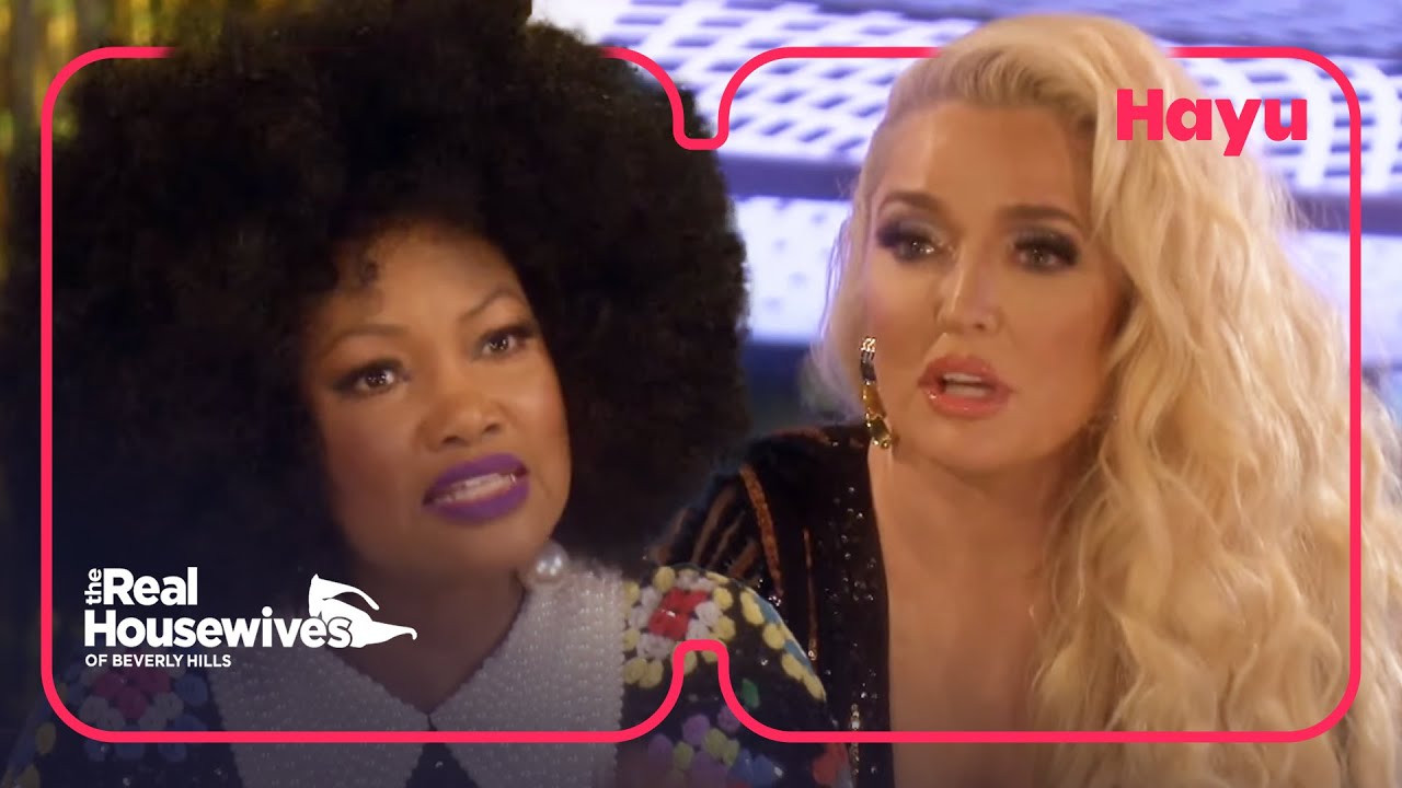 Garcelle thinks Erika makes herself look bad on her own |Season 12| Real Housewives of Beverly Hills