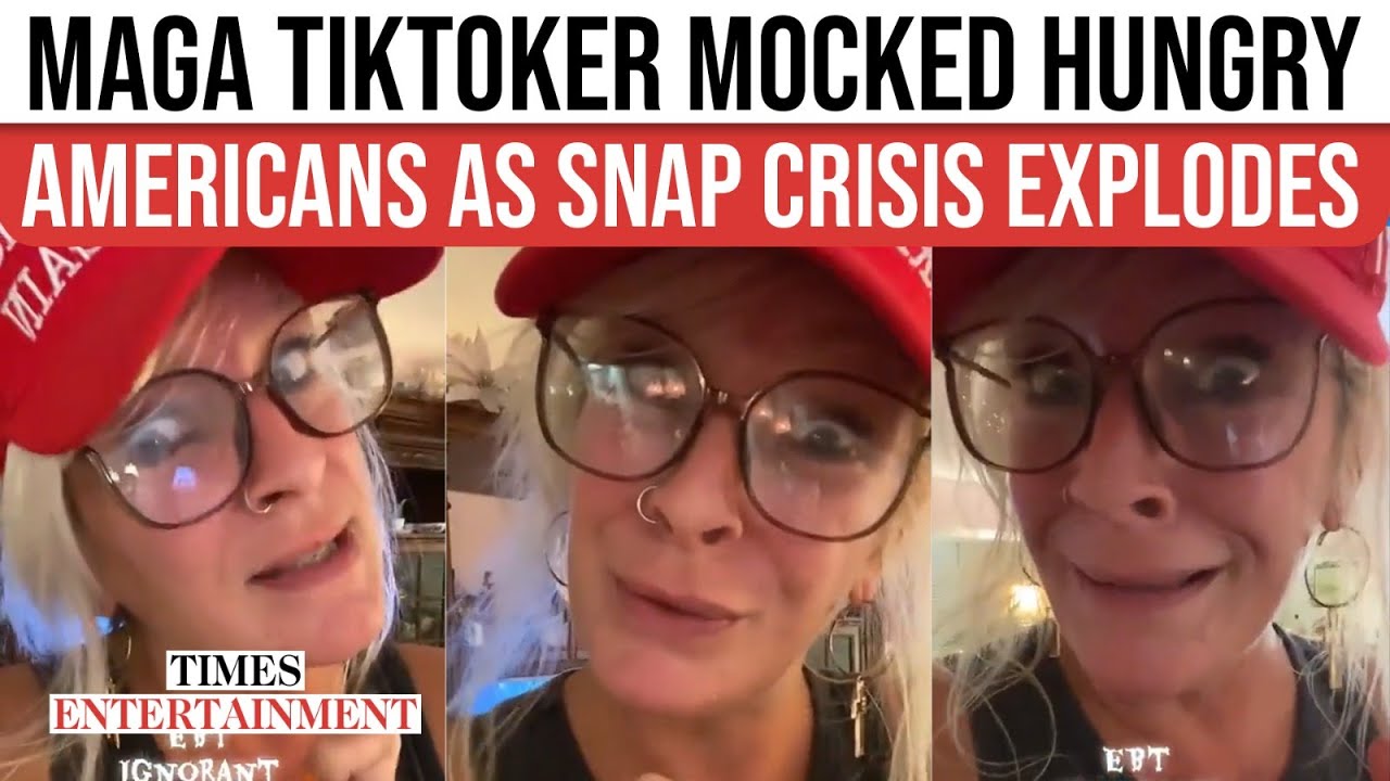 MAGA TikToker Sparks Outrage For Mocking Families Losing SNAP Aid Amid Trump Shutdown Chaos