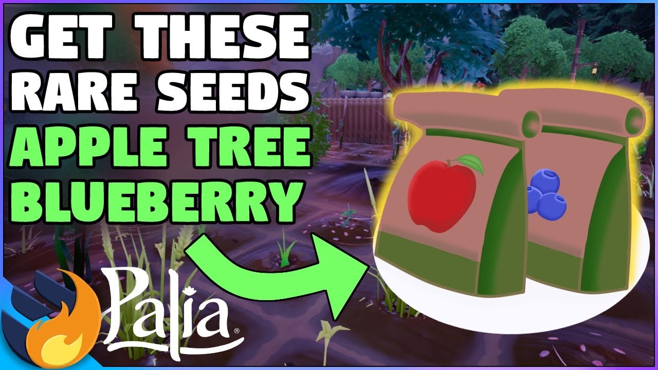 GET APPLE & BLUEBERRY SEEDS In Palia! Guide To Rare Seeds | Open Beta