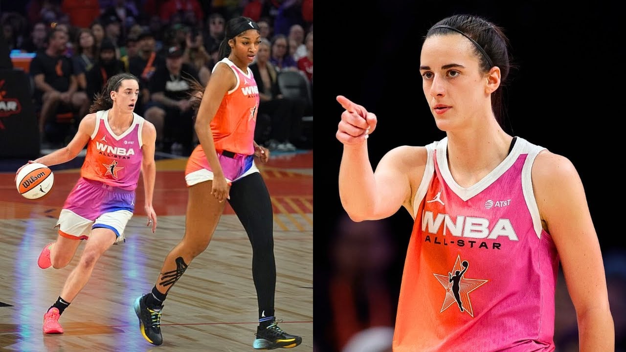 Caitlin Clark And Angel Reese TEAM UP In First WNBA All Star Game 🔥