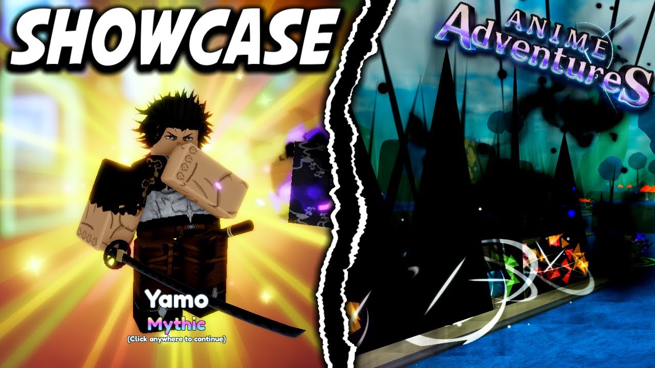 SHOWCASING *NEW* YAMO MYTHIC UNIT UPDATE 7 IN ANIME ADVENTURES! ROBLOX