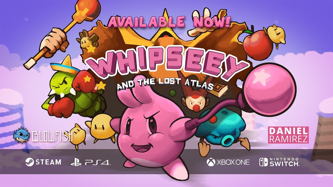 Whipseey and The Lost Atlas - Available Now!