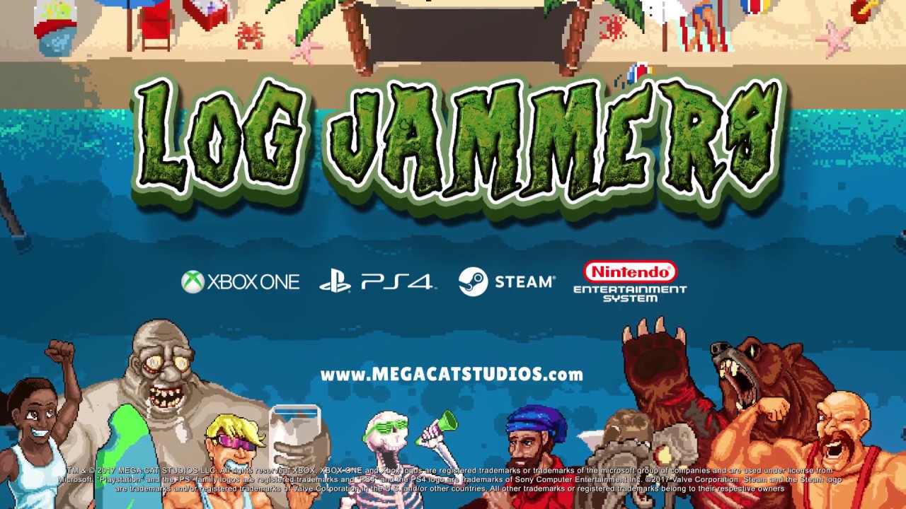 Log Jammers Upmake - PC/Console Trailer - Mega Cat Studios Video Game