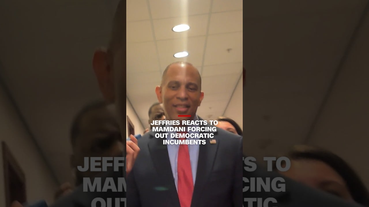 Jeffries reacts to Mamdani forcing out Democratic incumbents