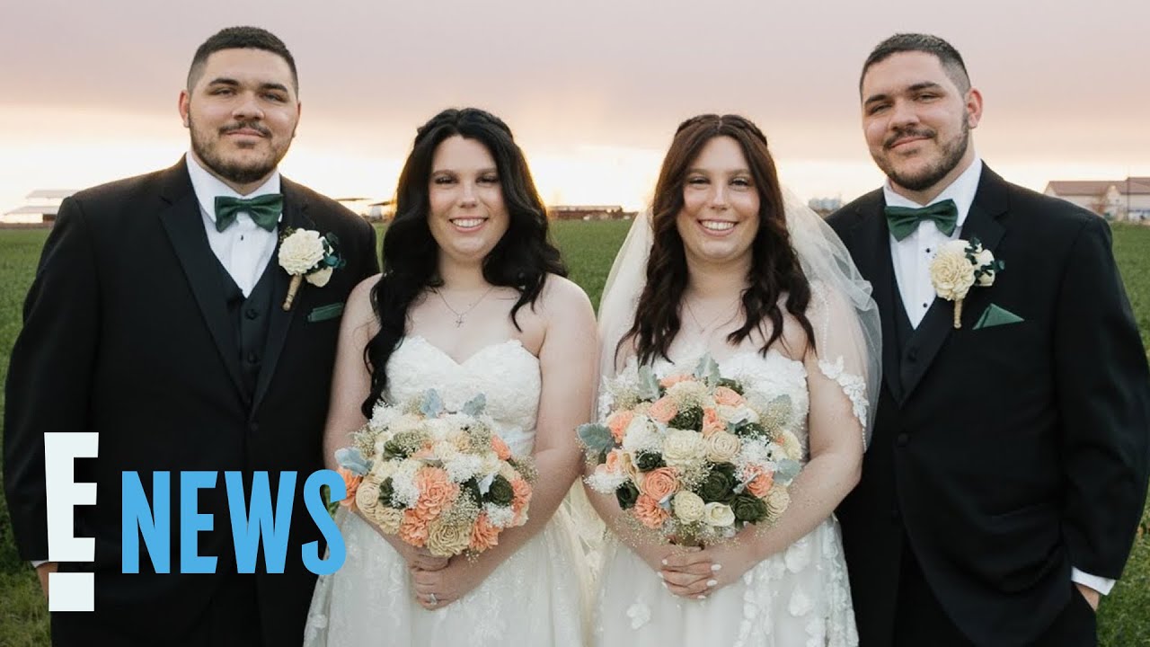 Twin Brothers Marry Twin Sisters in Double Wedding & Joint Honeymoon | E! News