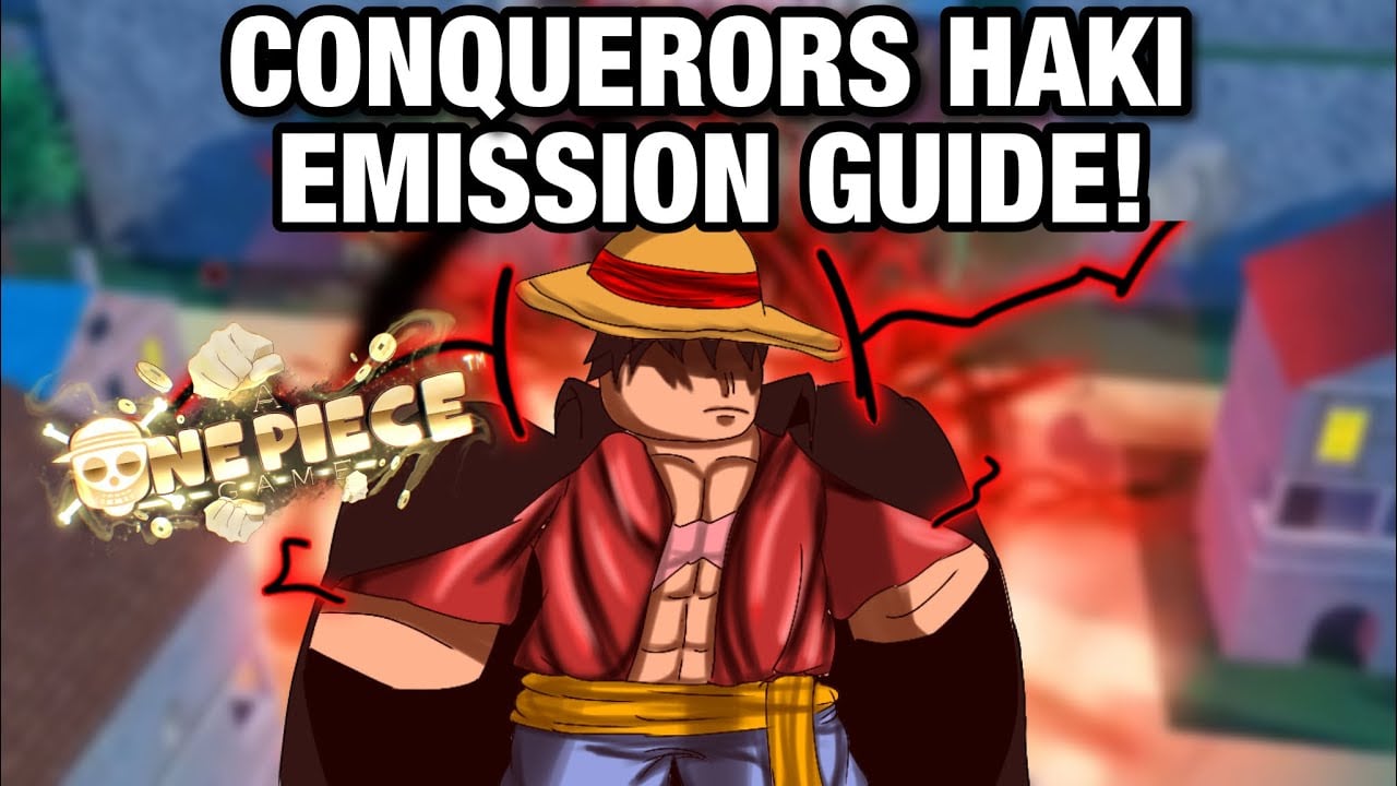 [AOPG] CONQUERORS HAKI AND EMISSION SHOWCASE + HOW TO GET! A One Piece Game | Roblox