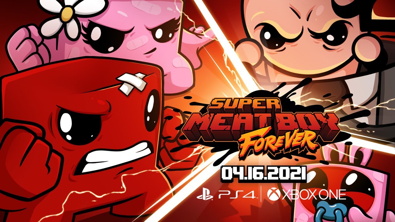 Super Meat Boy Forever Xbox PS4 Launch Date Announce