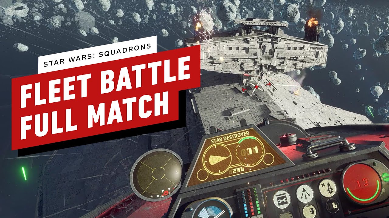 Star Wars: Squadrons Fleet Battles - Full Match Online Gameplay