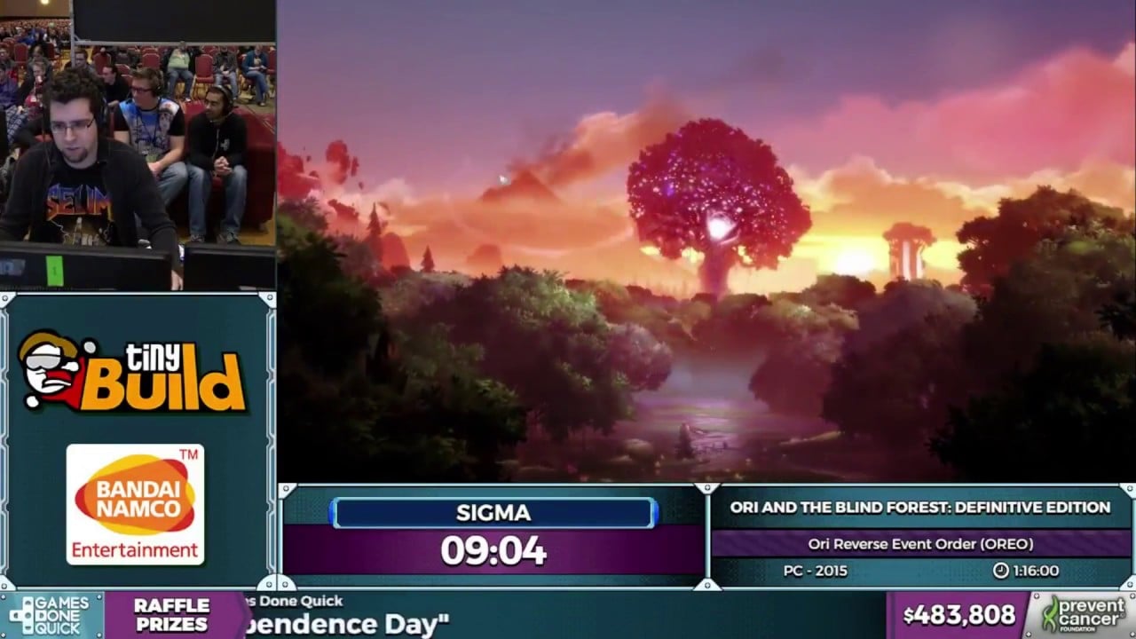 AGDQ 2017 - Ori and the blind forest: OREO-run