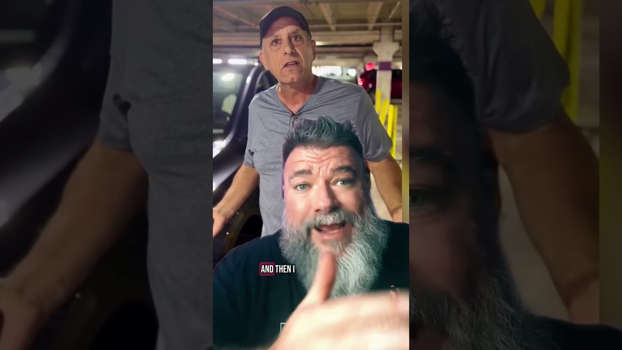 Ft Lauderdale, Mario isn't very nice when his car needs juice.