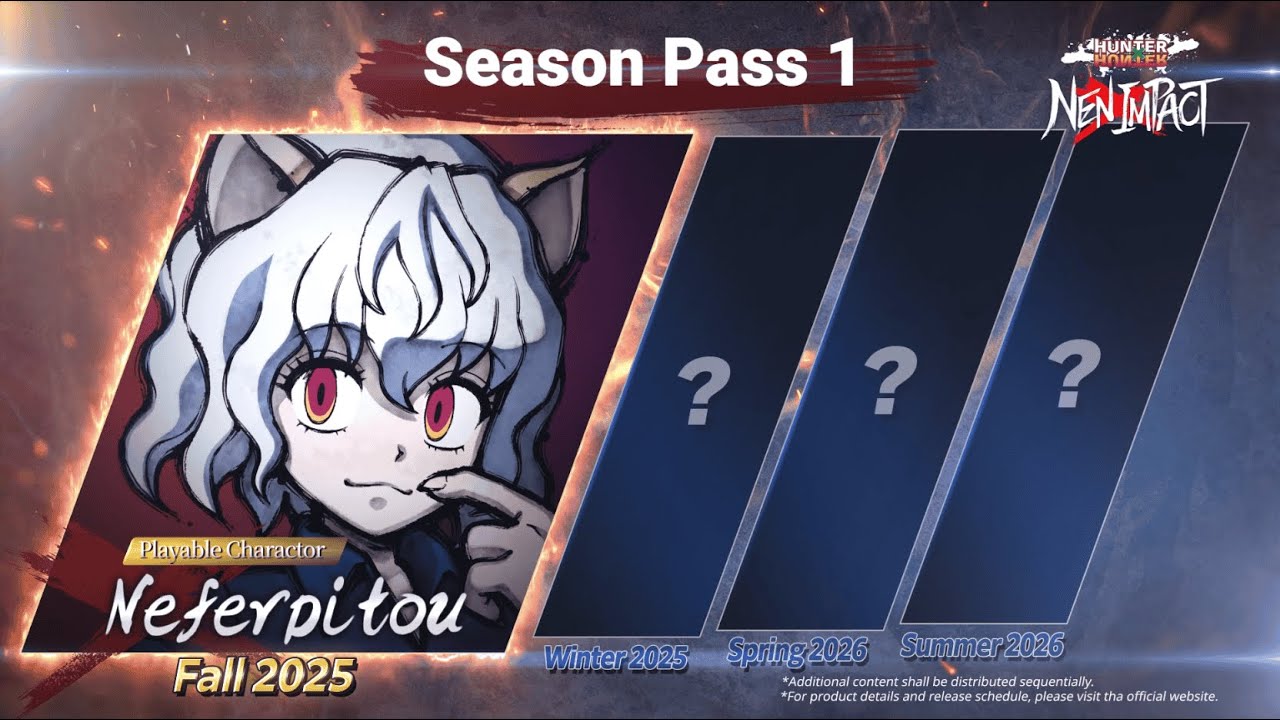 HUNTERxHUNTER NENxIMPACT - Season Pass Trailer