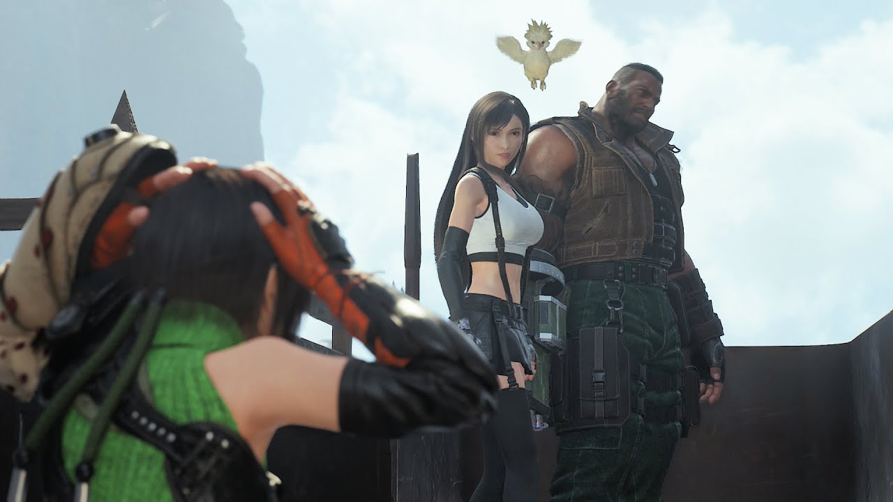 Final Fantasy 7 Rebirth Full Minecart Scene No Commentary