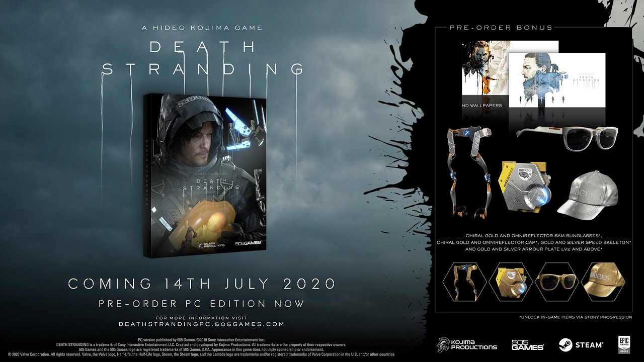 DEATH STRANDING PC Release Date Trailer [ESRB]
