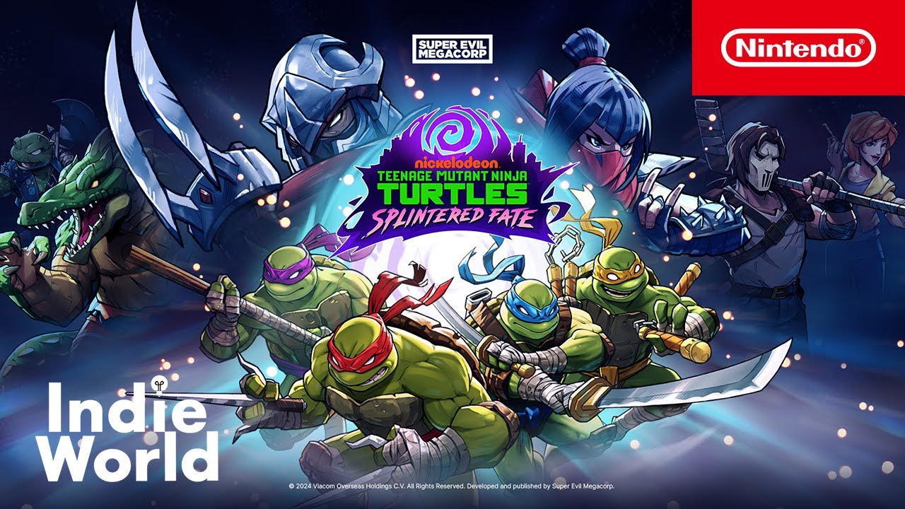 Teenage Mutant Ninja Turtles: Splintered Fate – Announcement Trailer – Nintendo Switch