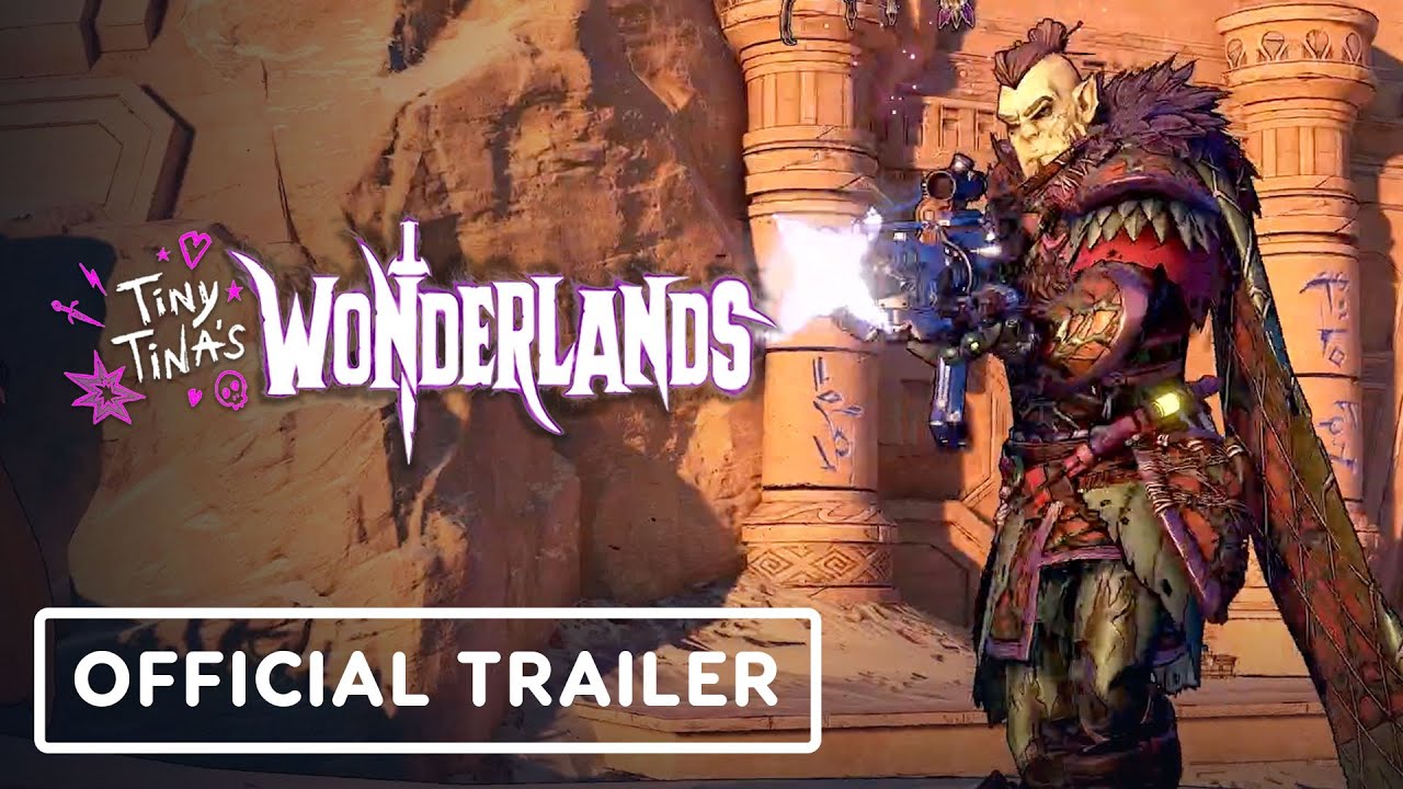 Tiny Tina's Wonderlands - Official Release Date Trailer | PlayStation Showcase 2021