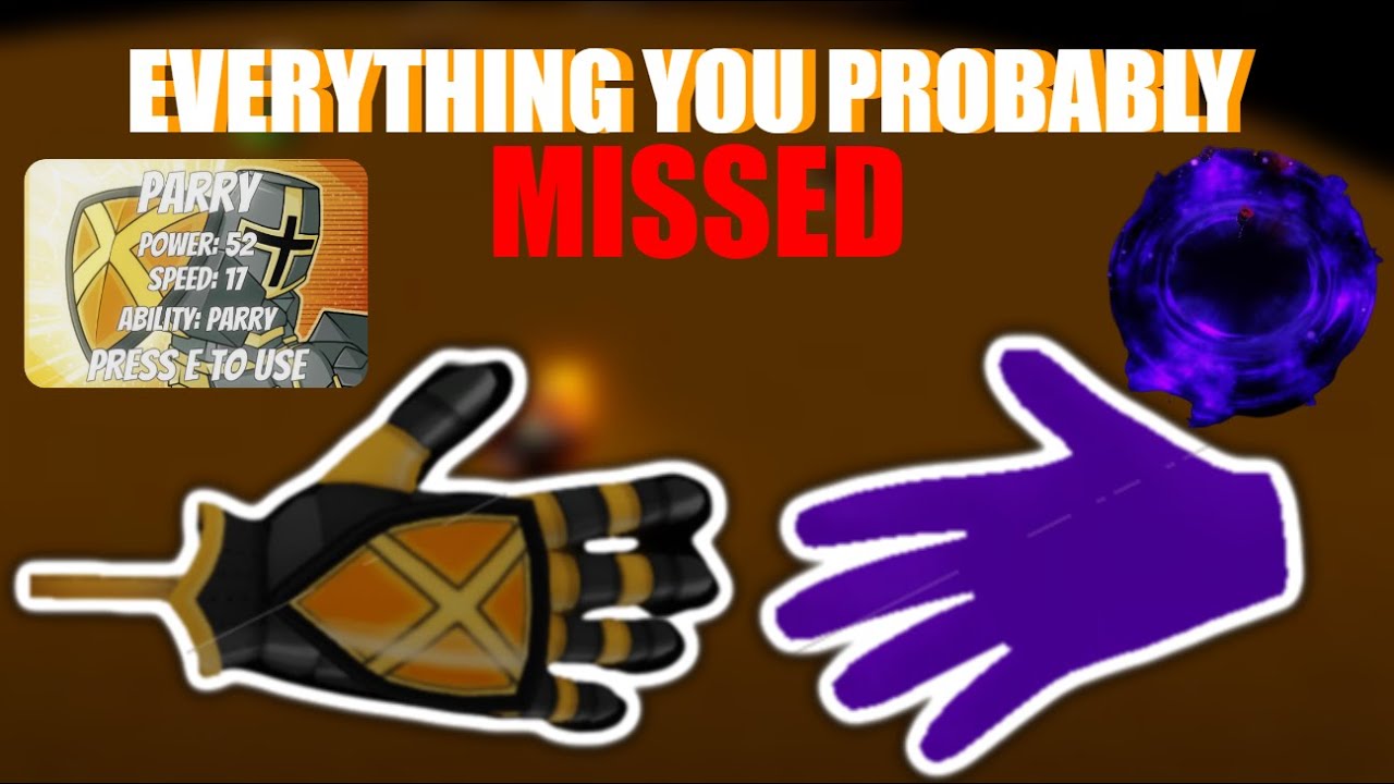 EVERYTHING YOU PROBABLY MISSED IN THE NEW PARRY GLOVE UPDATE | Slap Battles Parry Glove Update