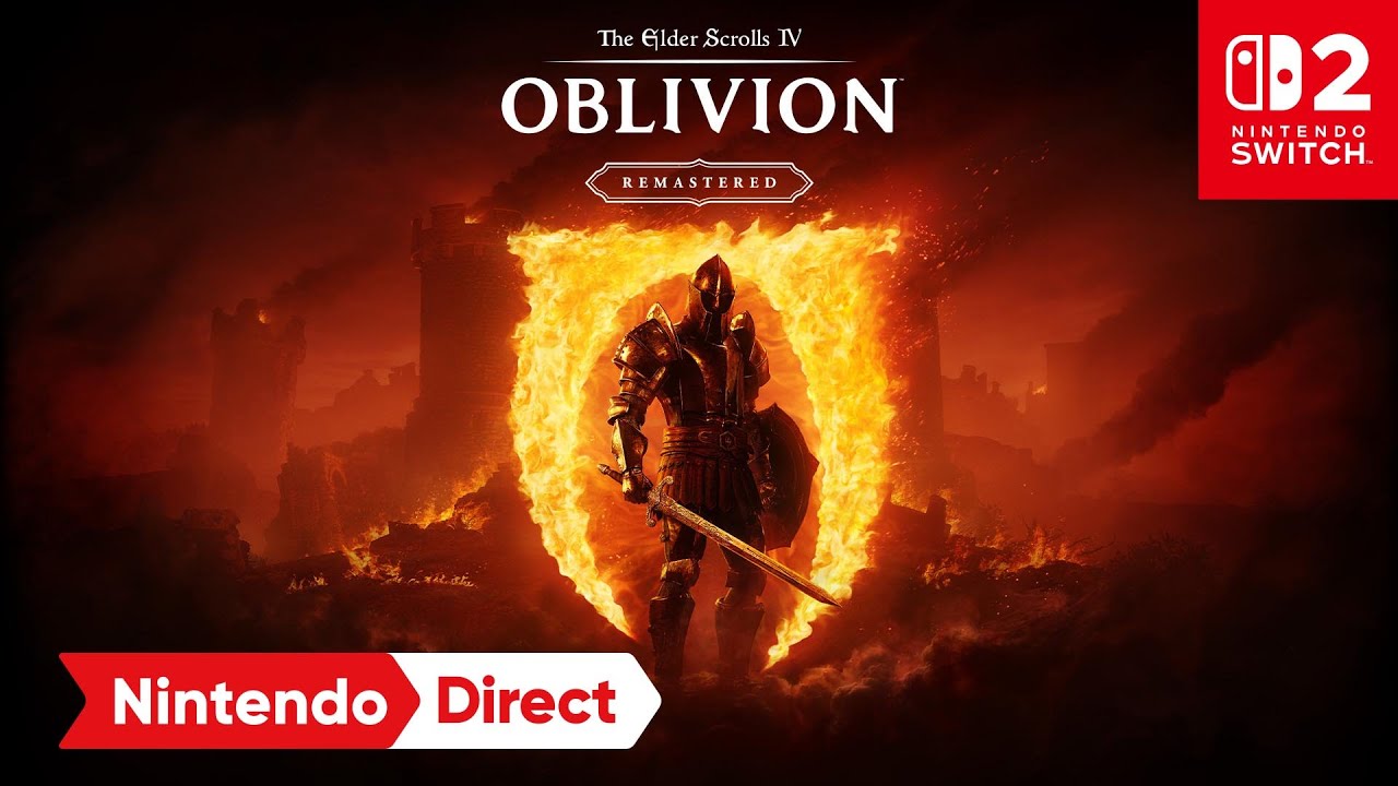The Elder Scrolls IV: Oblivion Remastered – Nintendo Direct: Partner Showcase 2.5.2026