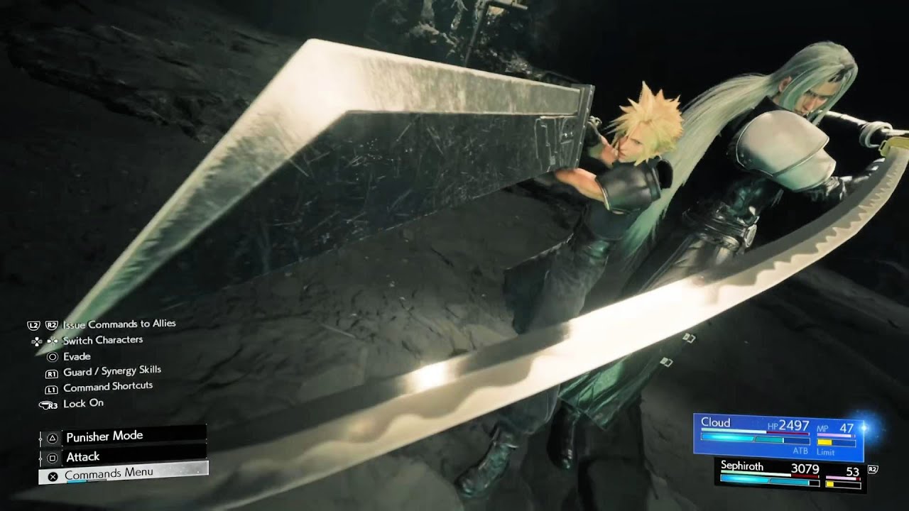 Final Fantasy 7 Rebirth Materia Guardian Boss Fight No Commentary