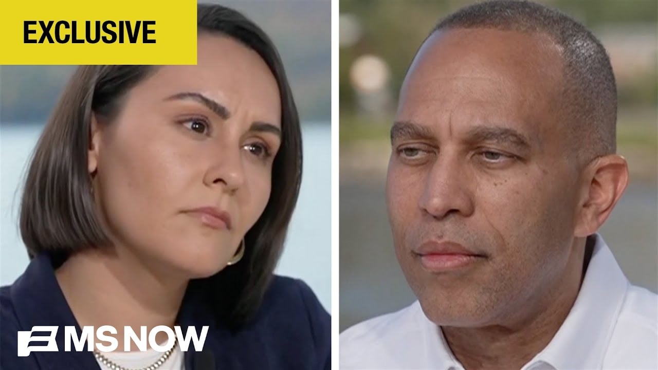 MS NOW EXCLUSIVE: Jeffries 'confident' in Democrats wins in competitive midterm races