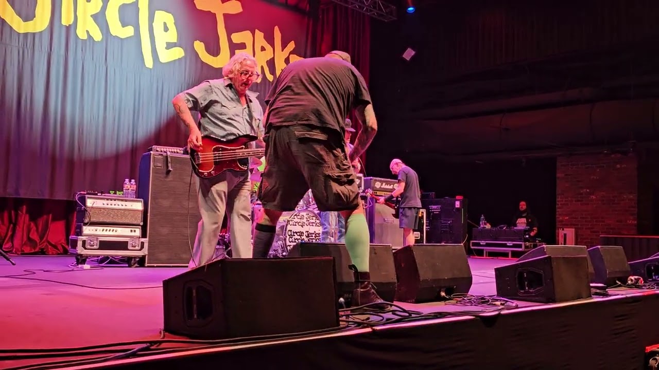 CIRCLE JERKS LIVE IN LAS VEGAS, NV AT THE BROOKLYN BOWL 5/24/26 (Big fight in the middle of the set)