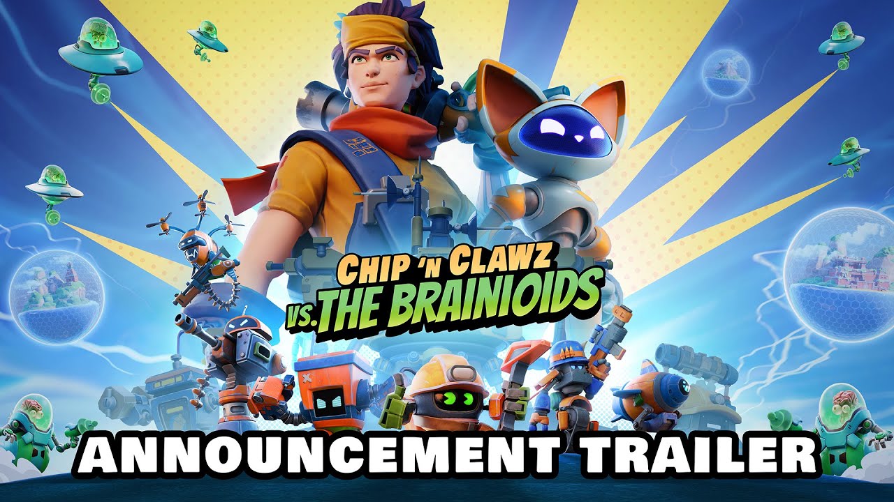 Chip 'N Clawz vs. the Brainioids | Announcement Trailer
