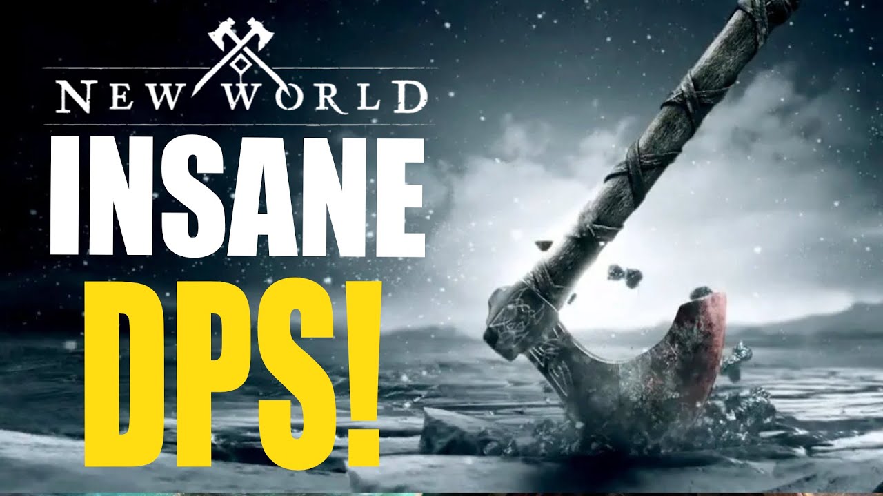 The EASIEST DPS Build For New World! 💢HATCHET & GREAT AXE Build: MAULER! Easy Options For Group/Solo