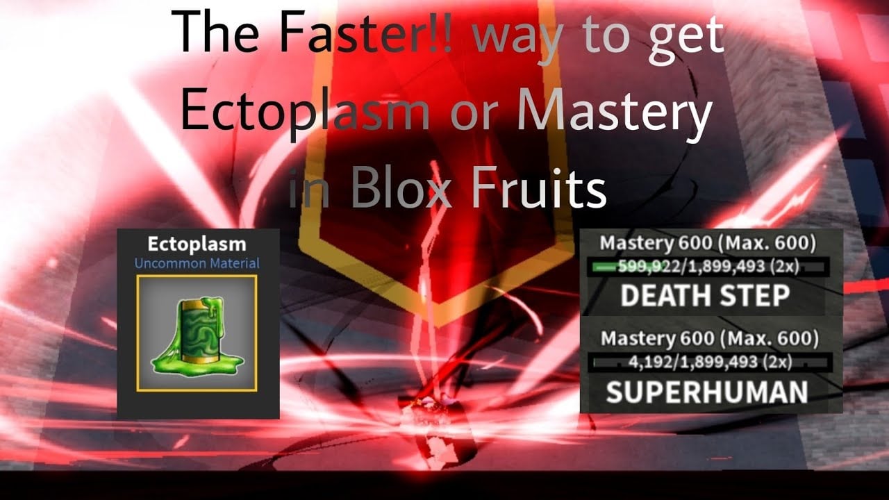 The Easy way to get mastery and ectoplasm faster!! | BLOX FRUIT UPDATE 17.3