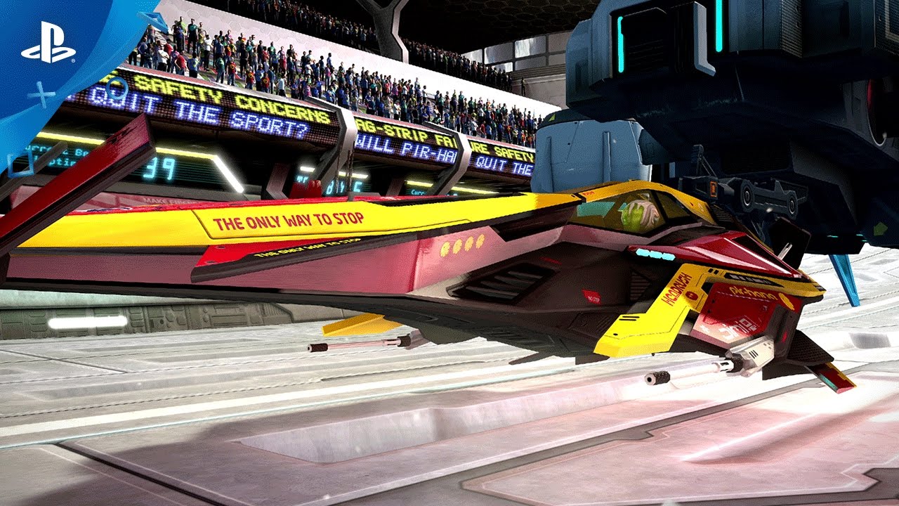 WipEout Omega Collection -  Release Date Trailer | PS4