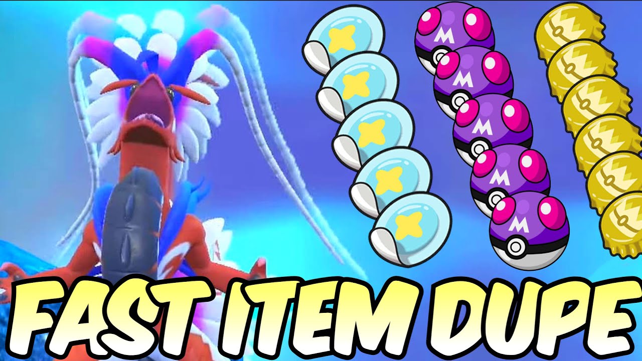 New SUPER FAST Item Duplication in Pokemon Scarlet Violet