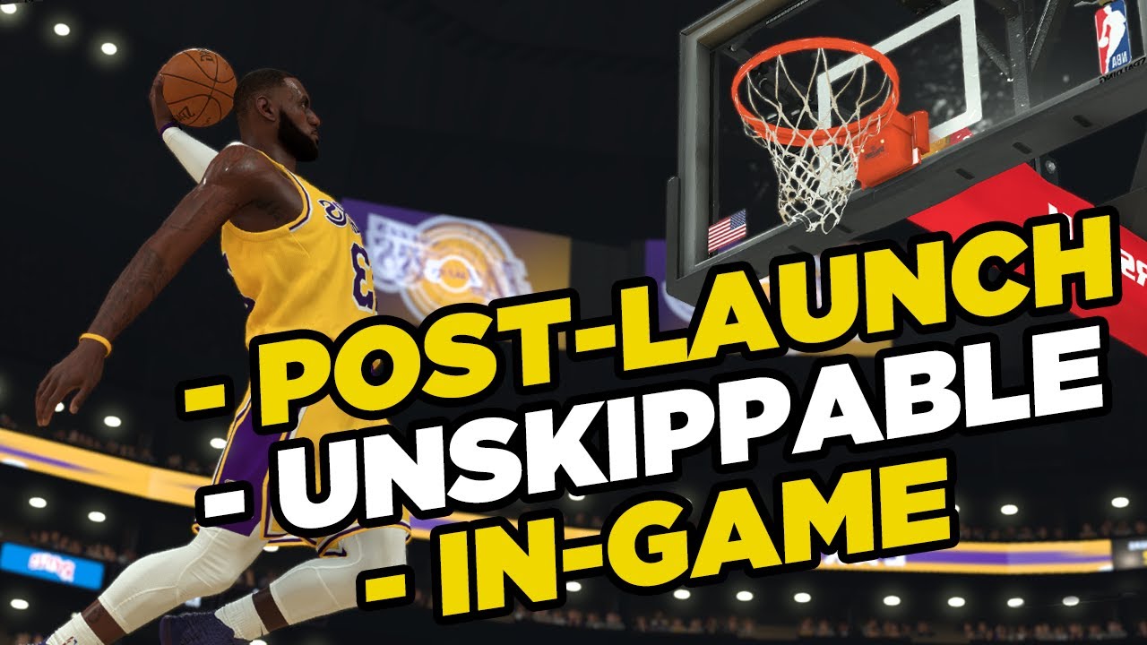 2K Add UN-SKIPPABLE In-Game Ads To NBA 2K21