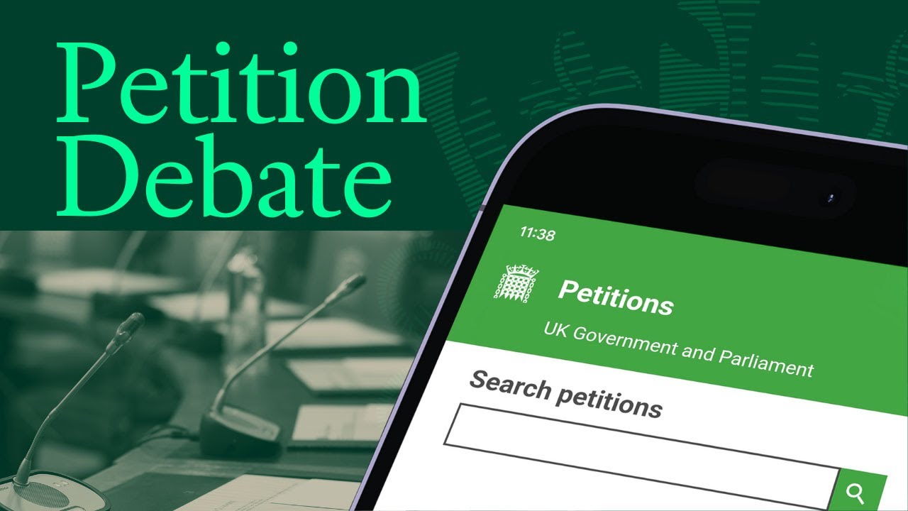E-petition debate relating to consumer law and videogames  - Monday 3 November 2025.