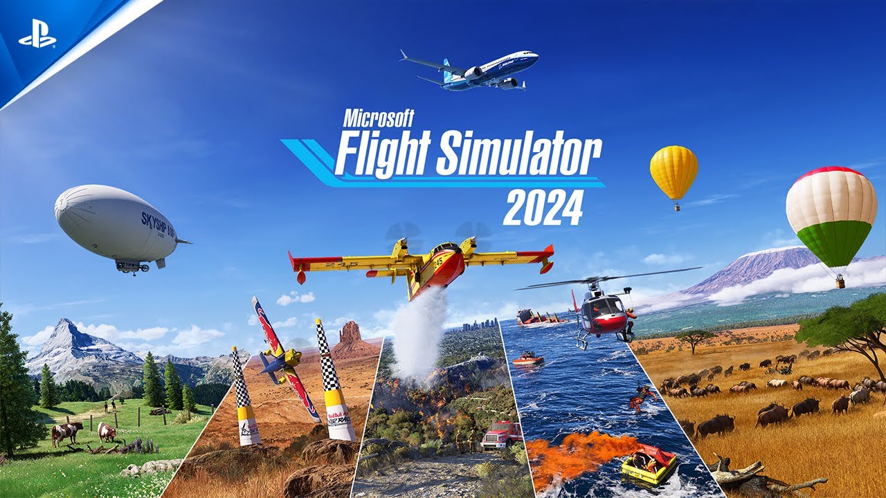 Microsoft Flight Simulator 2024 - Announce Trailer | PS5 Games