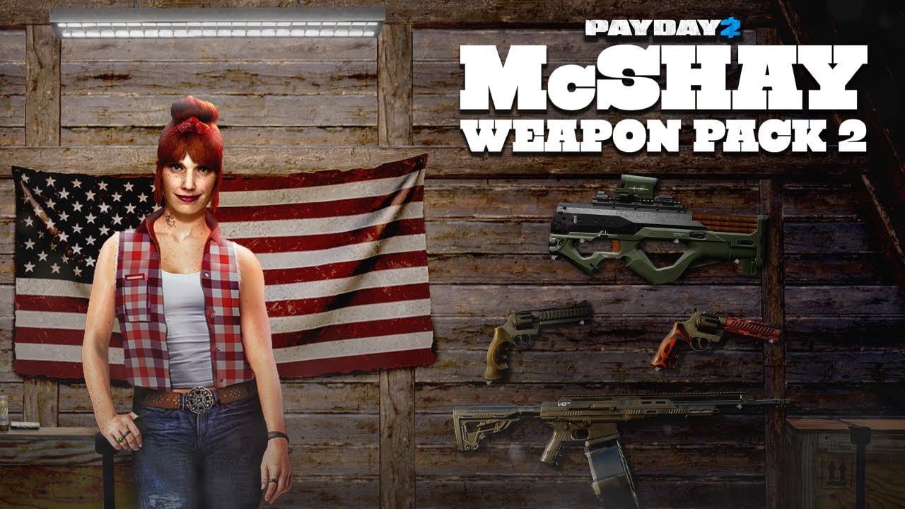 PAYDAY 2: McShay Weapon Pack 2 - Trailer