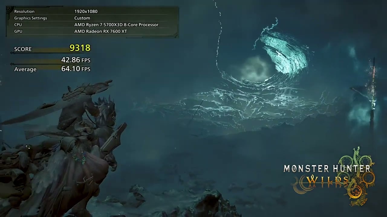 MH Wilds Benchmark - Native Rendering, Low