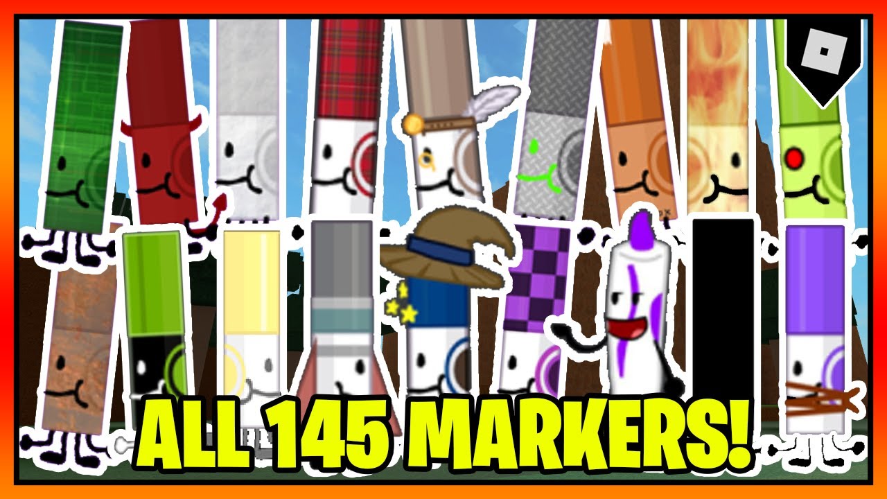 How to get ALL 145 BADGES + MARKERS in FIND THE MARKERS || Roblox