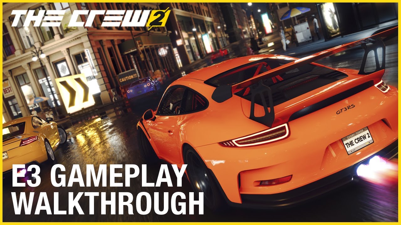 The Crew 2: E3 2017 Motorsports Gameplay | Ubisoft [NA]